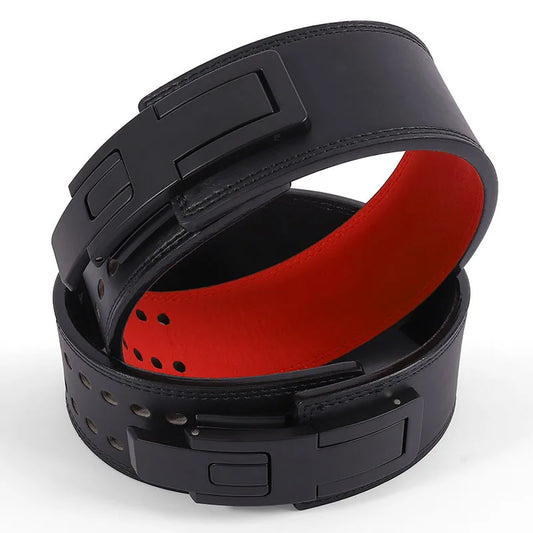 Leather Weightlifting Lever Buckle